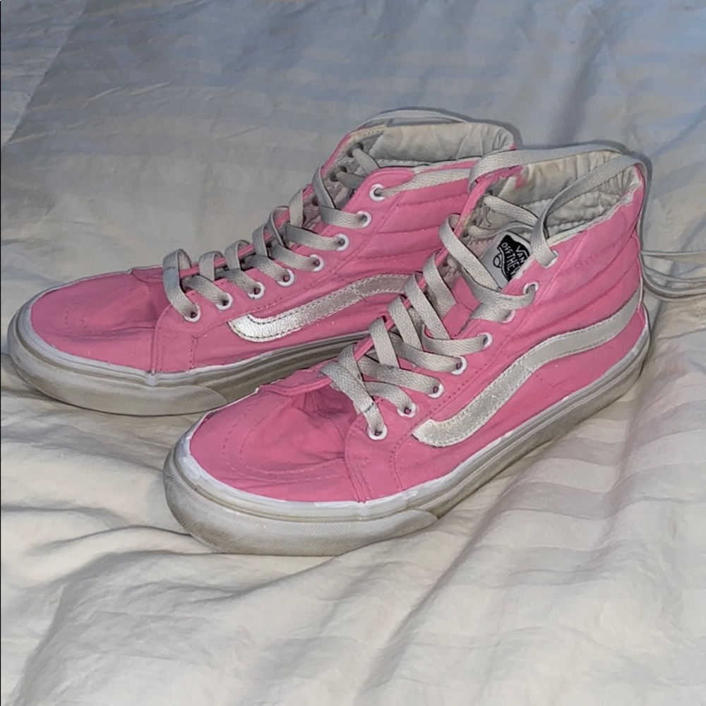 Custom Painted High Top Vans